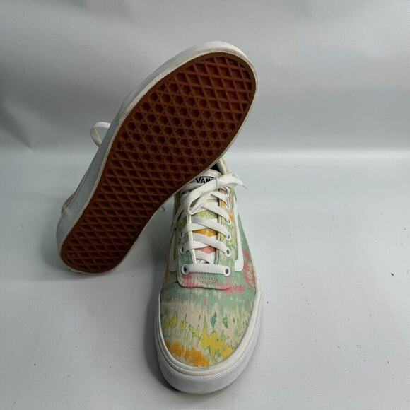 Women’s Vans‎ Ward Psychedelic Tie Dye Skate Casual Low top Sneakers Size W -10 - Picture 7 of 9